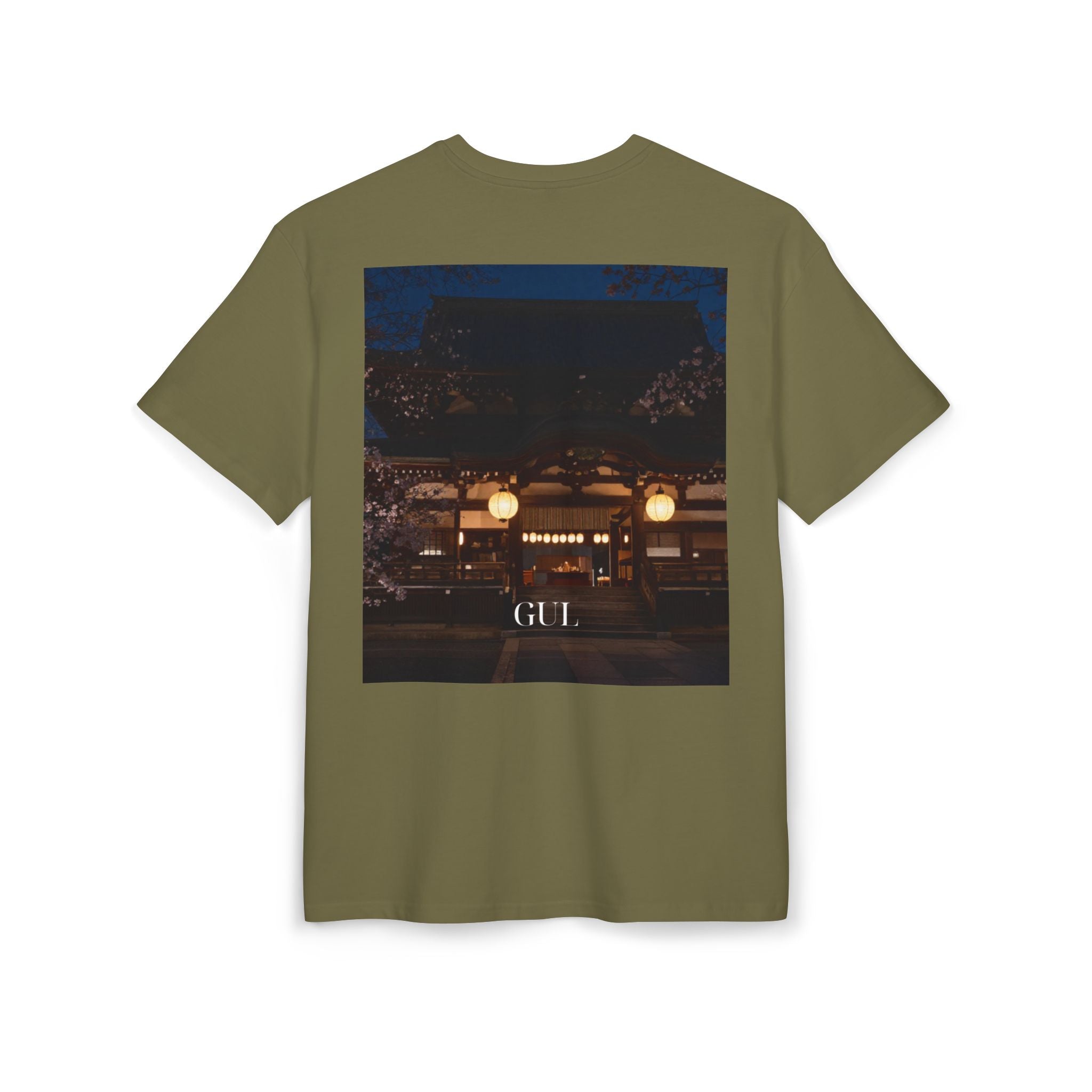 Floral & Nightscape Graphic Tee — Bird of Paradise Photo Print