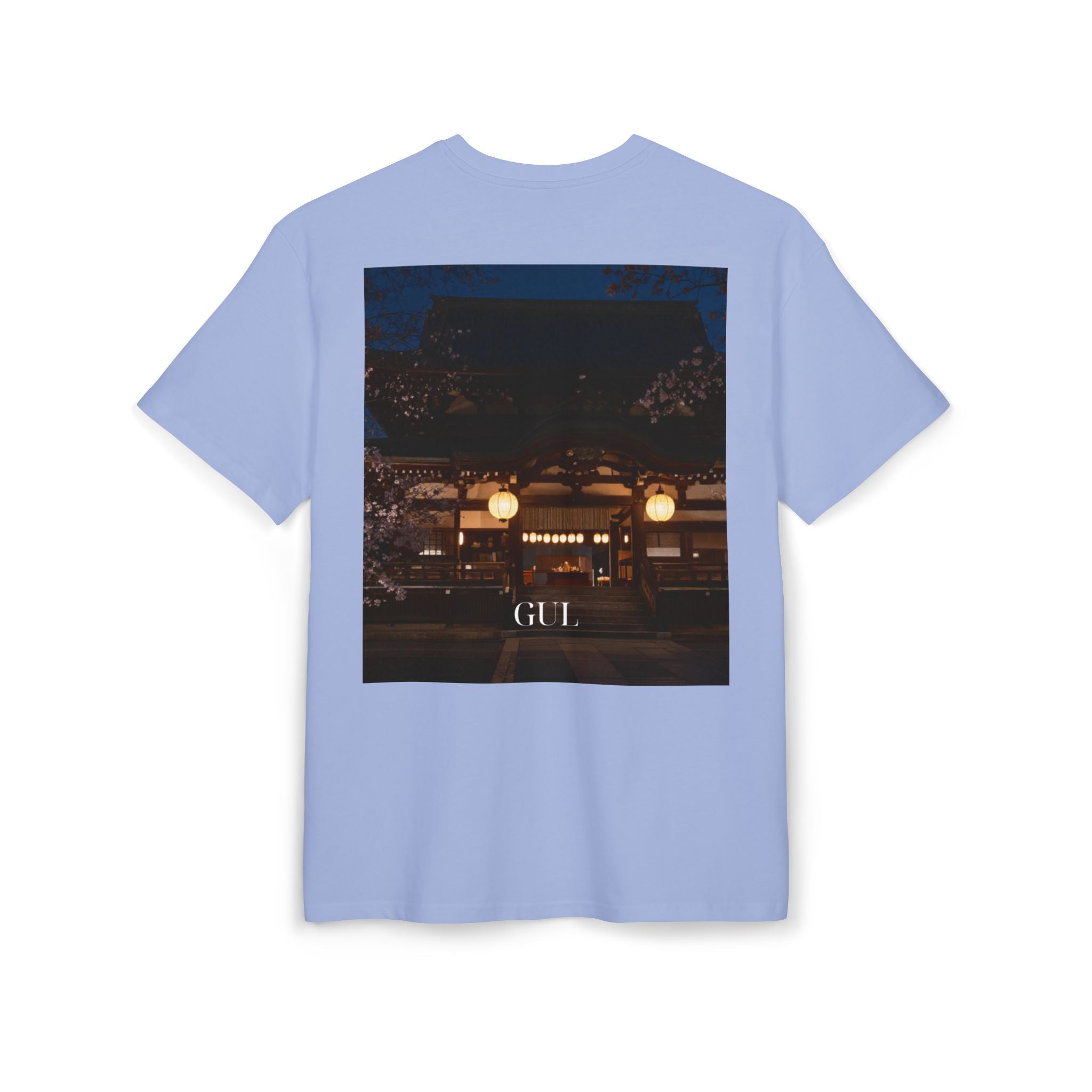 Floral & Nightscape Graphic Tee — Bird of Paradise Photo Print