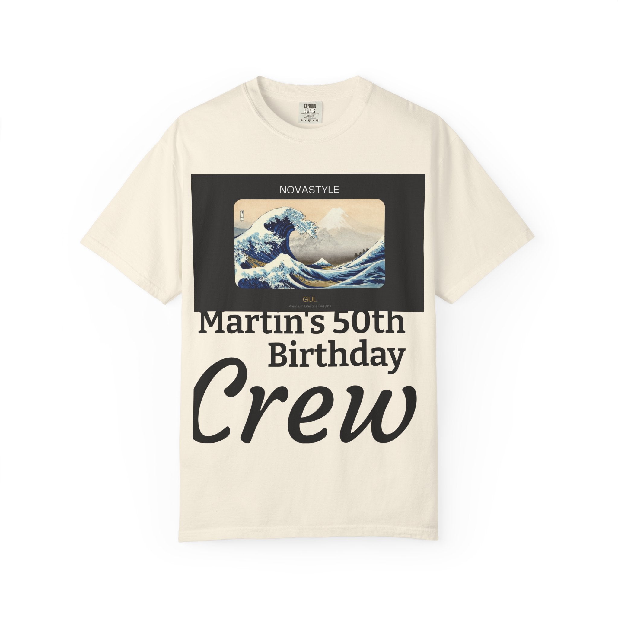 Birthday Crew T-Shirt — "Martin&