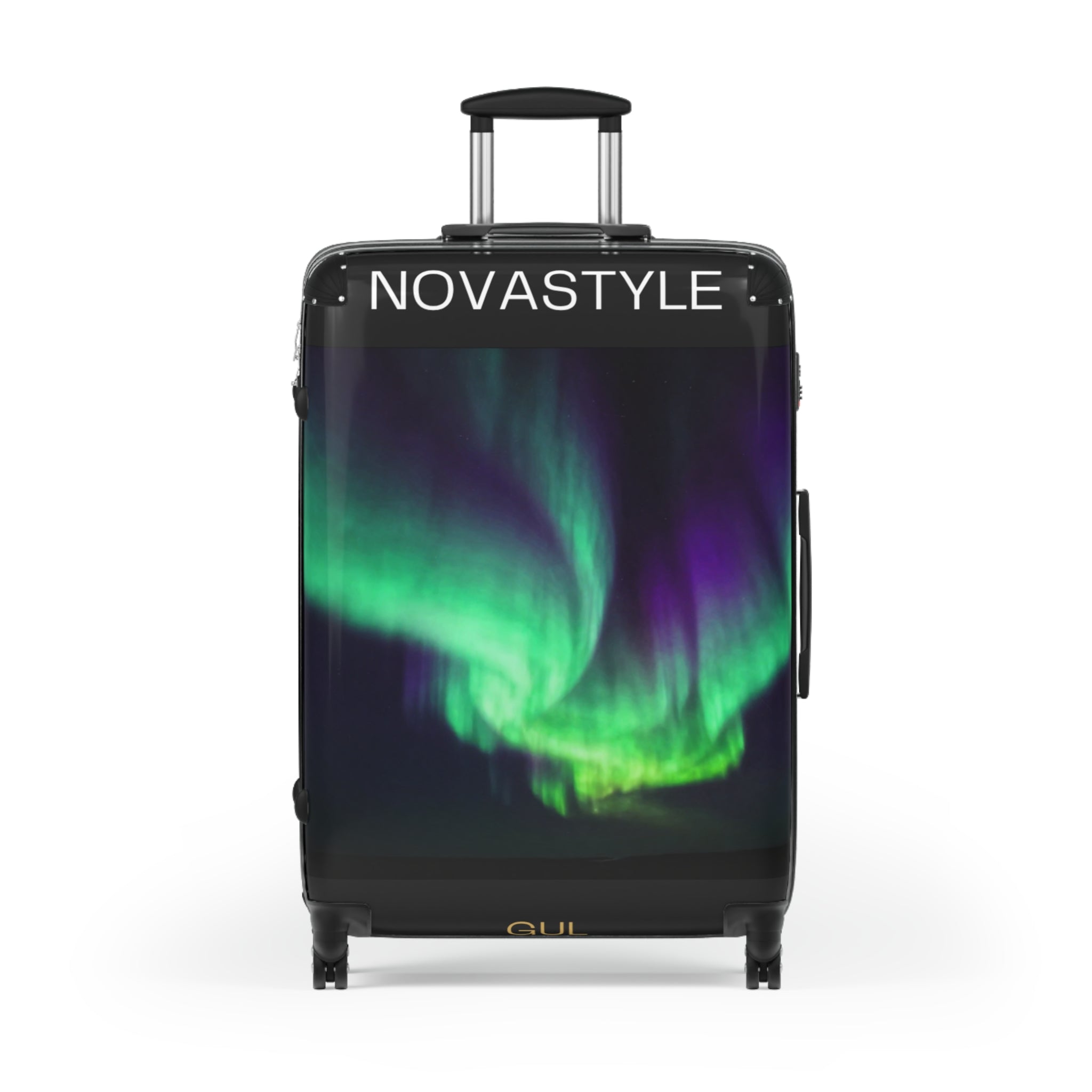 Aurora Sky Carry-On Suitcase — Northern Lights Travel Luggage