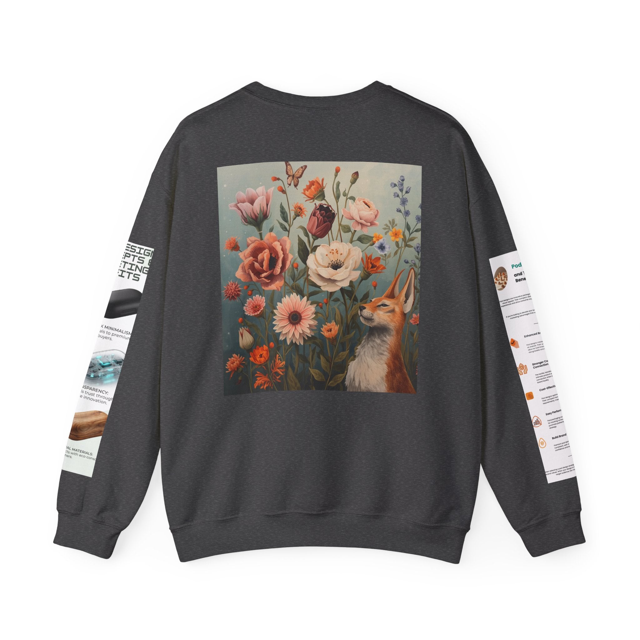 Floral Garden Crewneck Sweatshirt