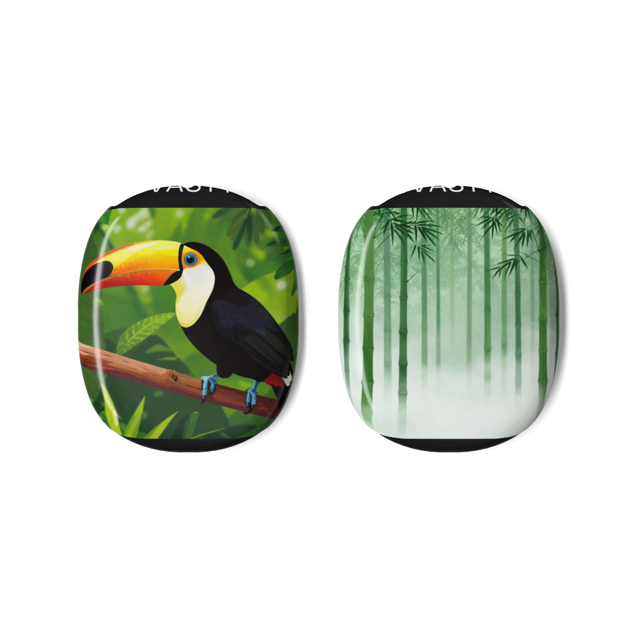 Toucan Jungle AirPods Max Case — Tropical Bird Design Headphone Shell