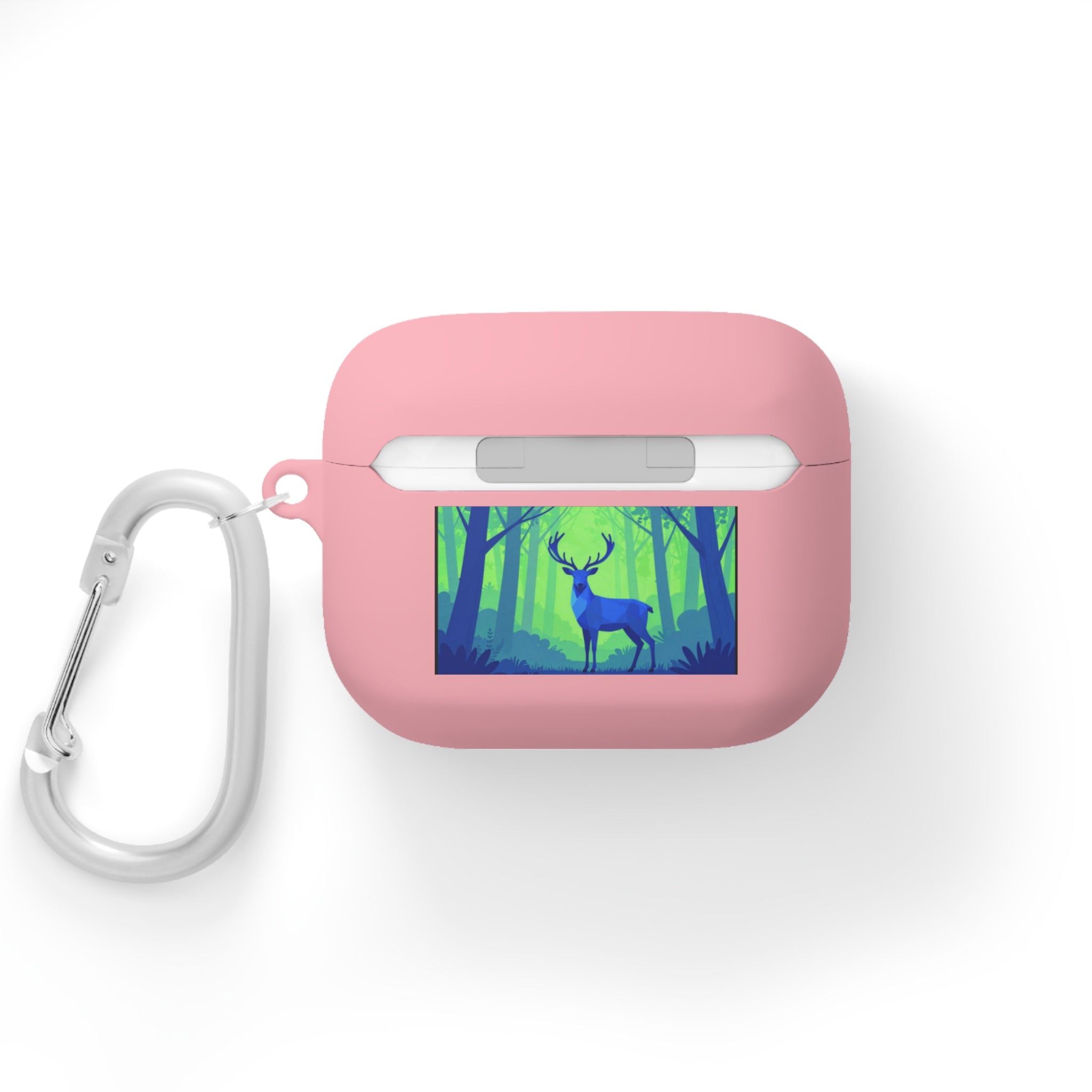 AirPods Case — Retro Sunset Van & Forest Deer Prints