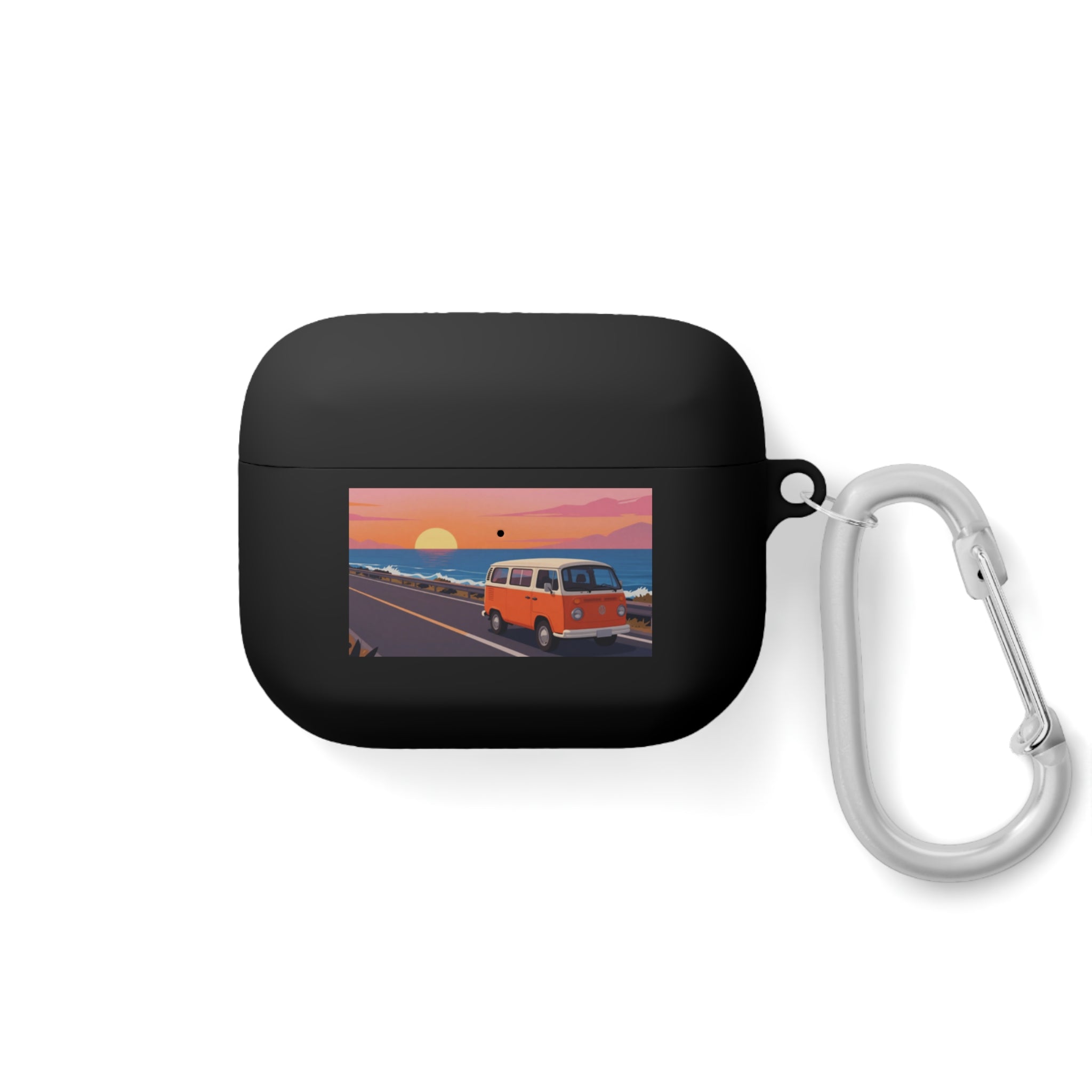 AirPods Case — Retro Sunset Van & Forest Deer Prints