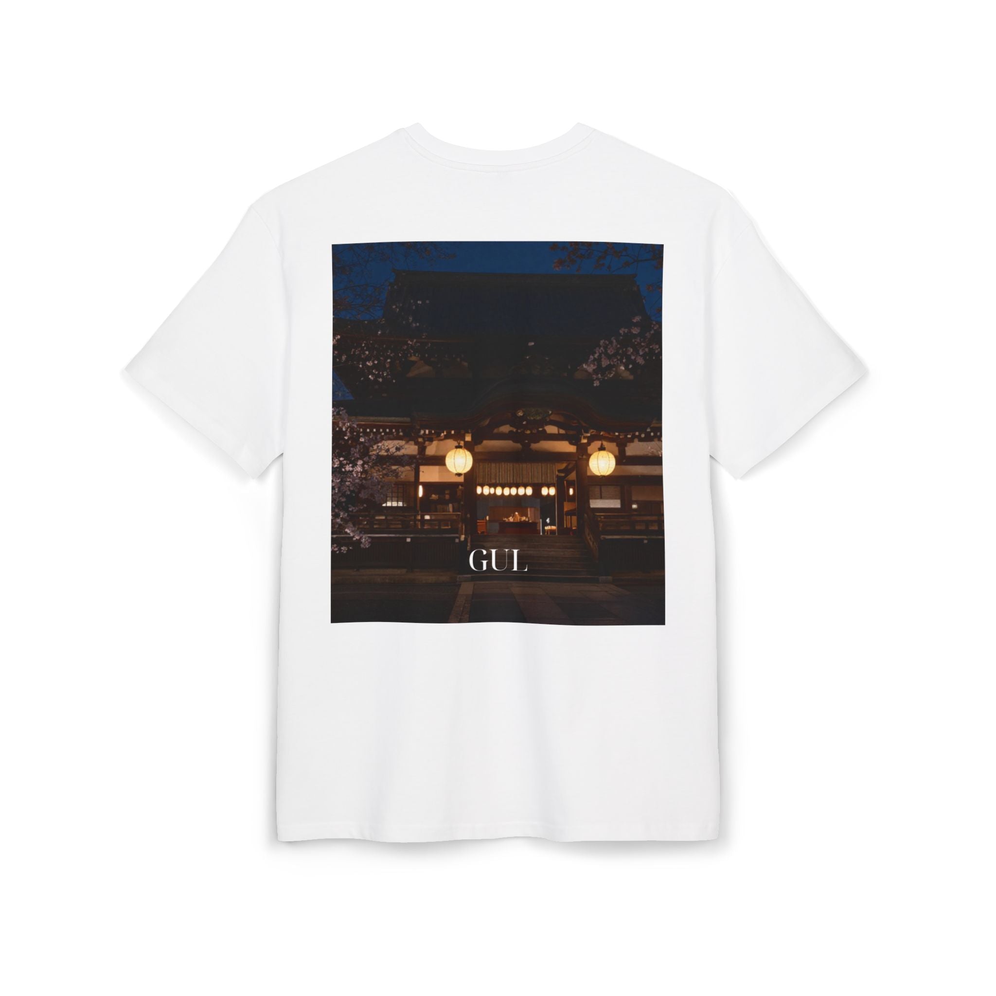 Floral & Nightscape Graphic Tee — Bird of Paradise Photo Print