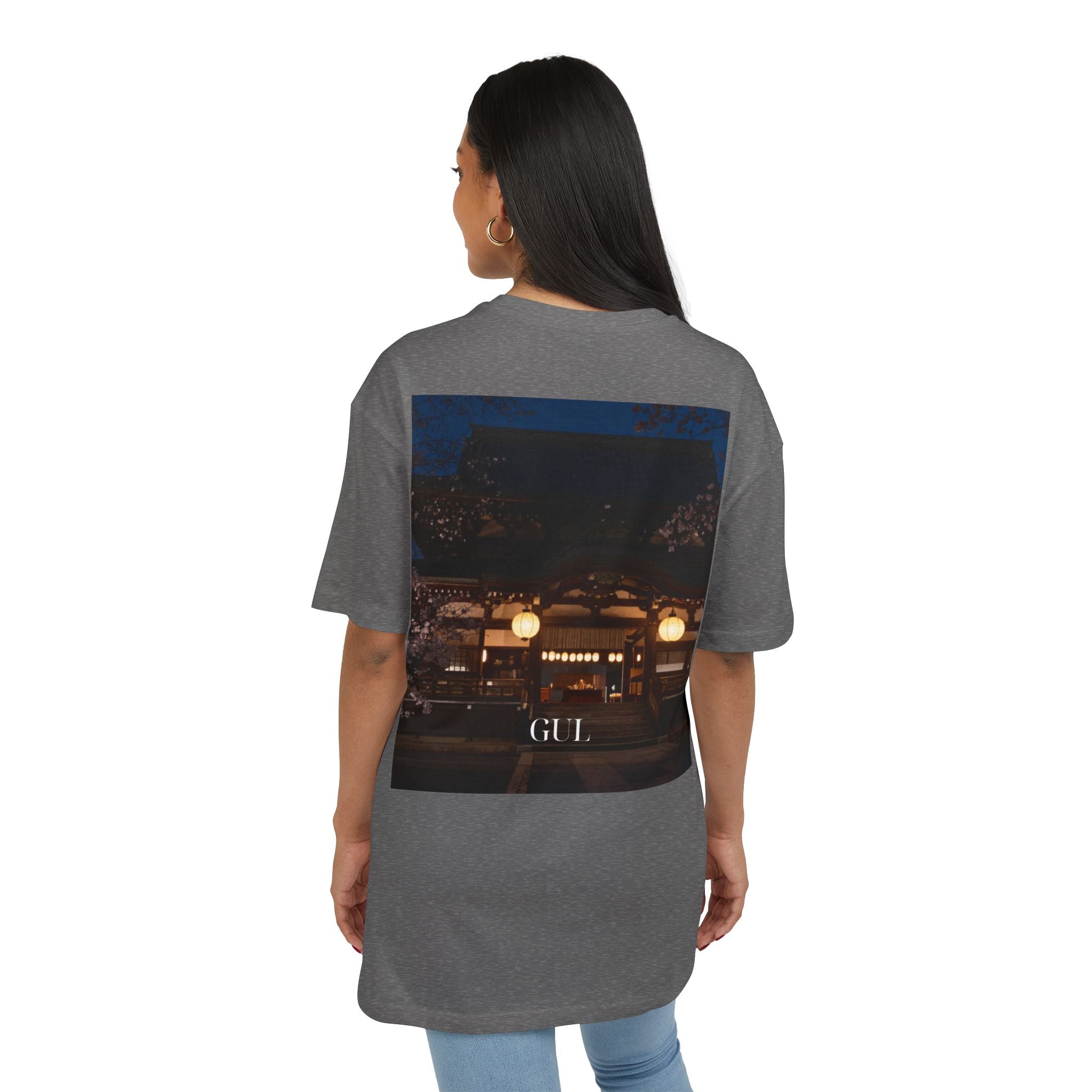 Floral & Nightscape Graphic Tee — Bird of Paradise Photo Print