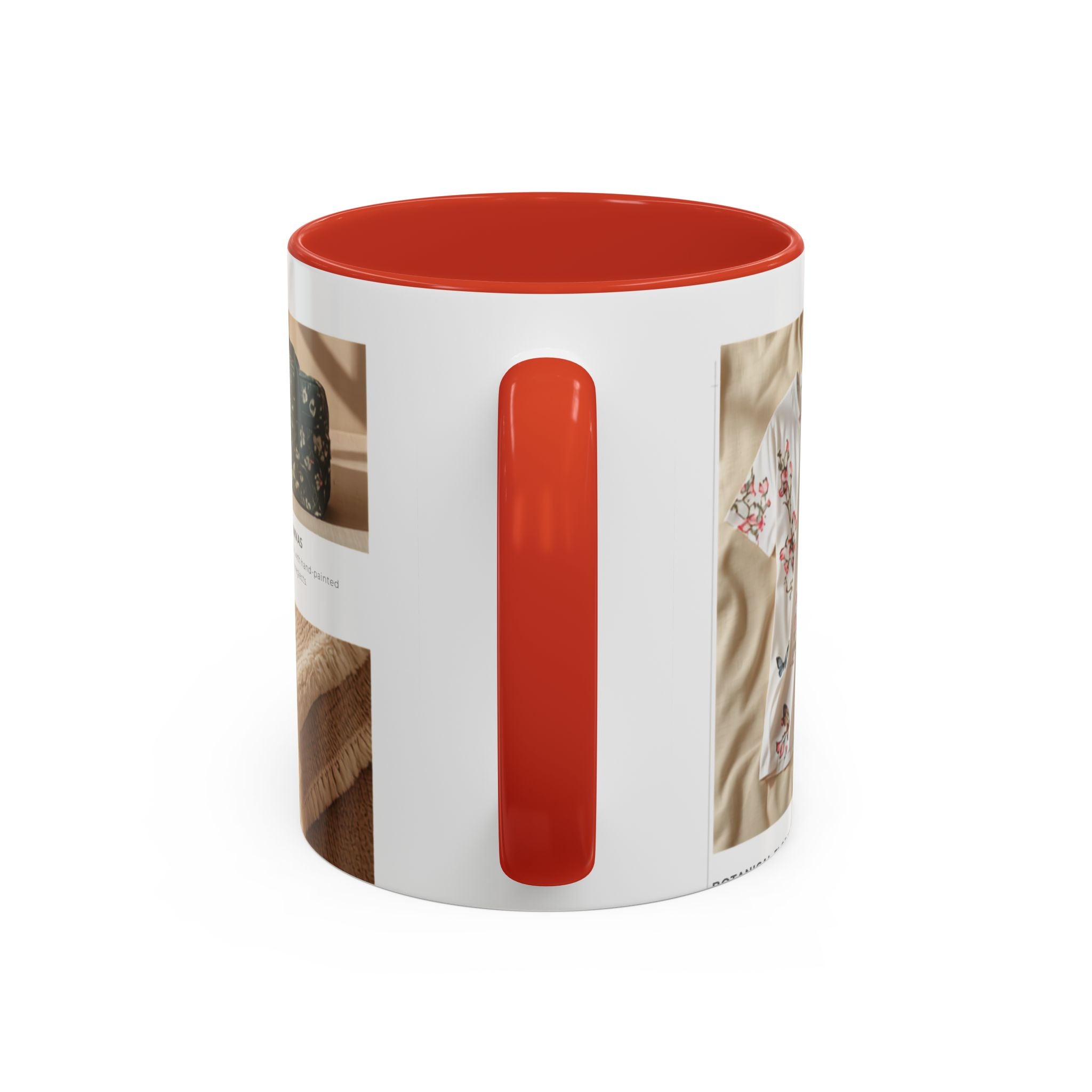 Butterfly Accent Coffee Mug — Blue Butterfly Collage 11/15oz