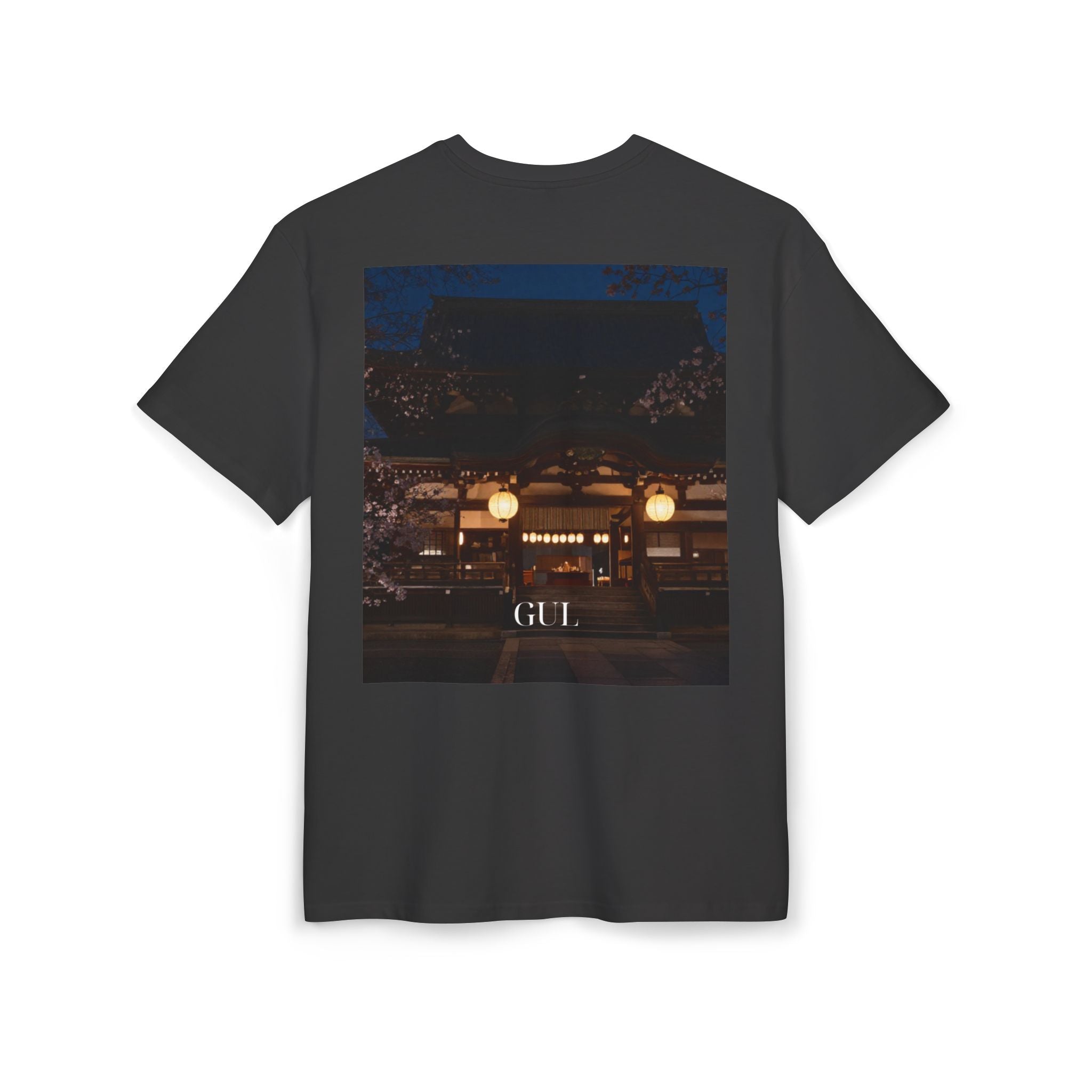 Floral & Nightscape Graphic Tee — Bird of Paradise Photo Print