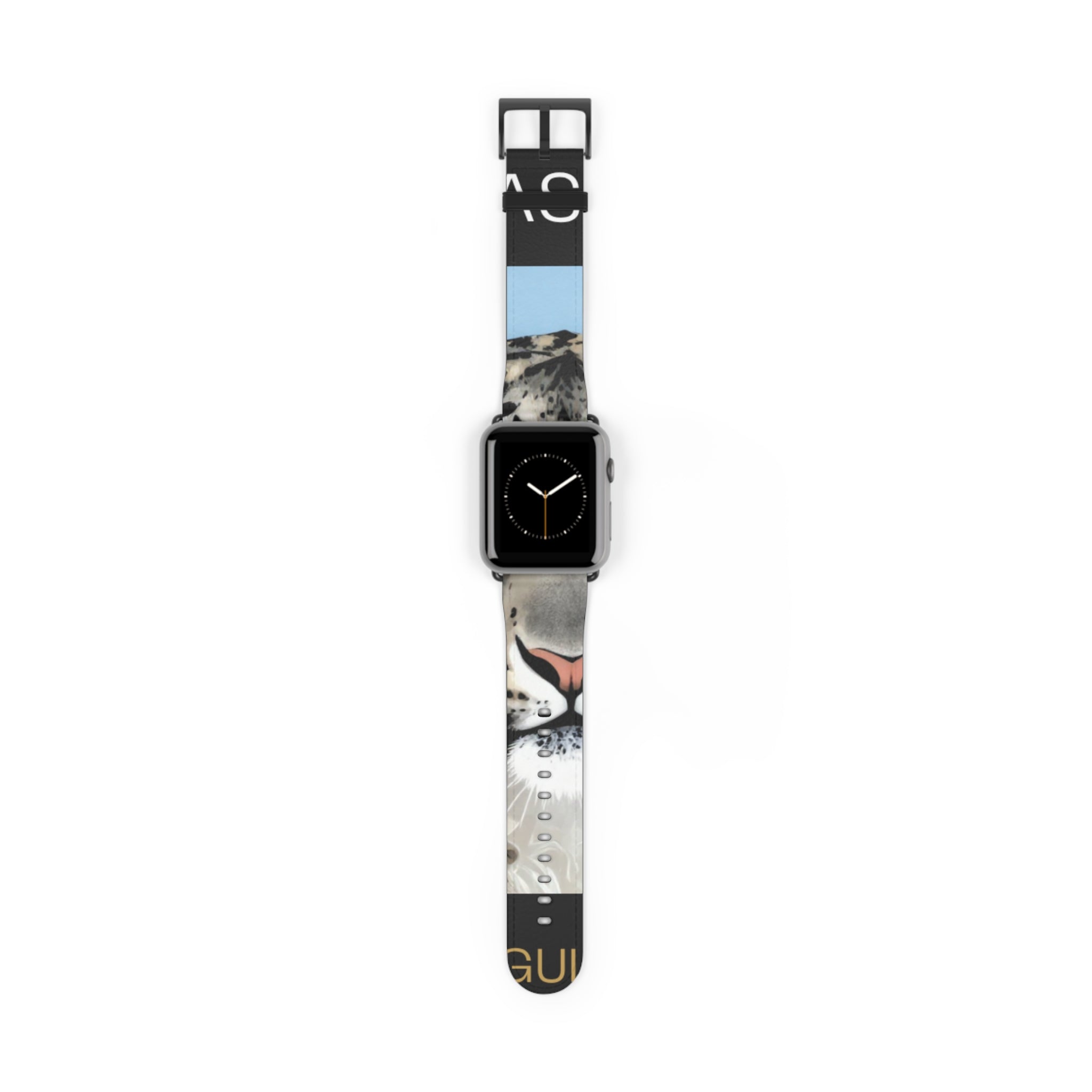 Cat Face Watch Band — Cute Printed Strap for Apple Watch