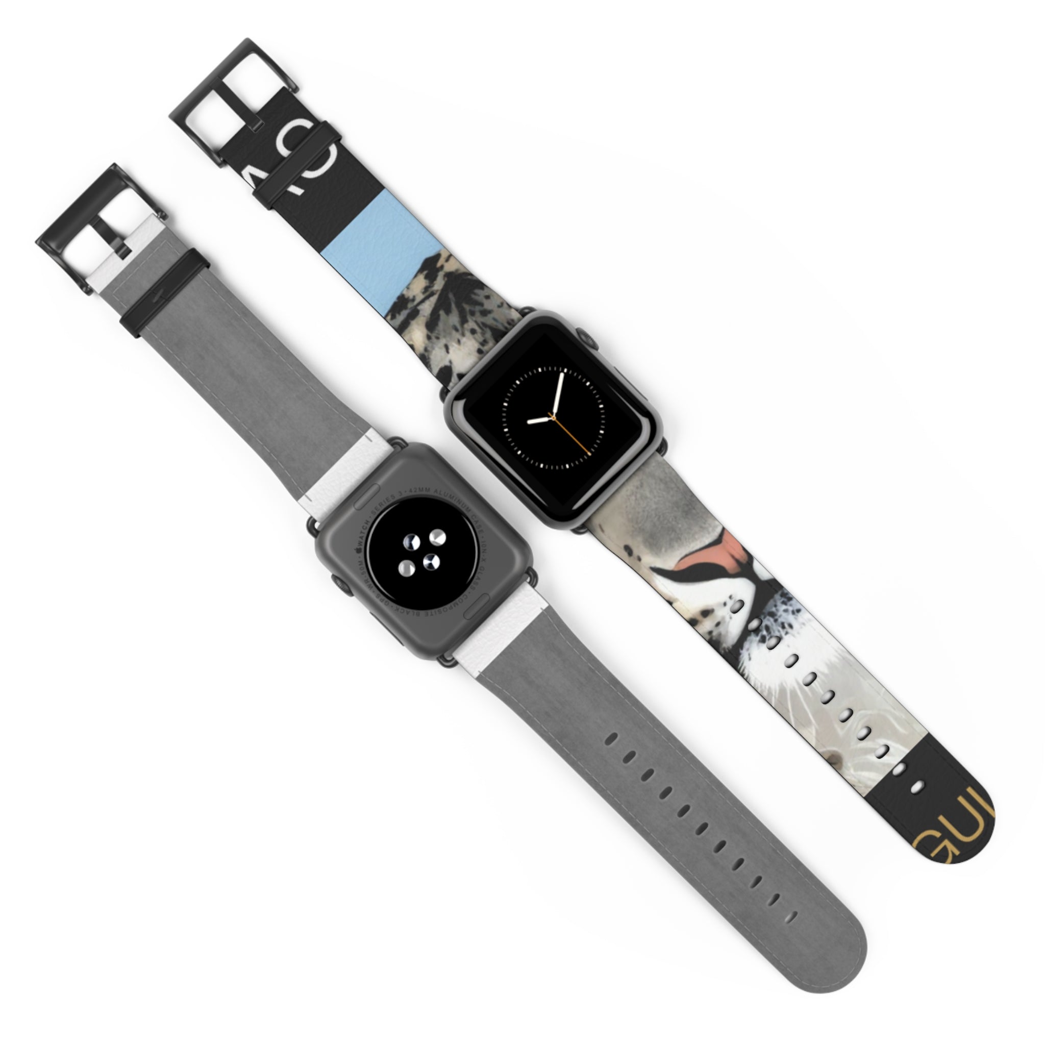 Cat Face Watch Band — Cute Printed Strap for Apple Watch