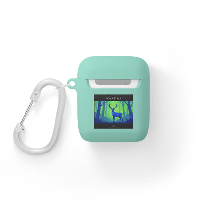AirPods Case — Retro Sunset Van &amp; Forest Deer Prints
