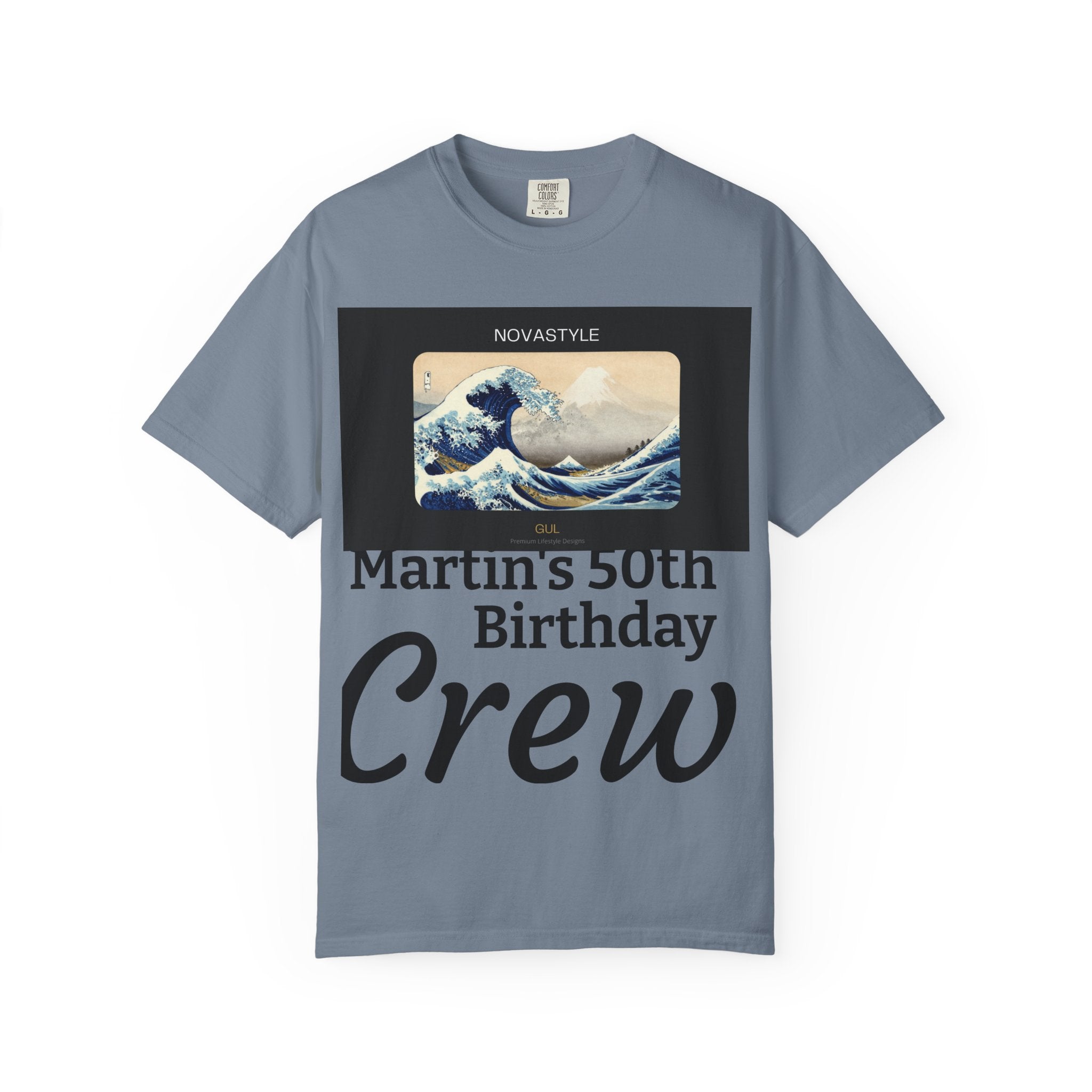 Birthday Crew T-Shirt — "Martin&