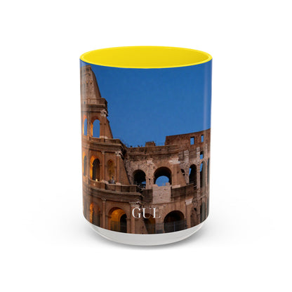Colosseum Evening Photo Accent Coffee Mug