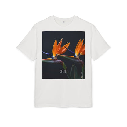 Floral &amp; Nightscape Graphic Tee — Bird of Paradise Photo Print