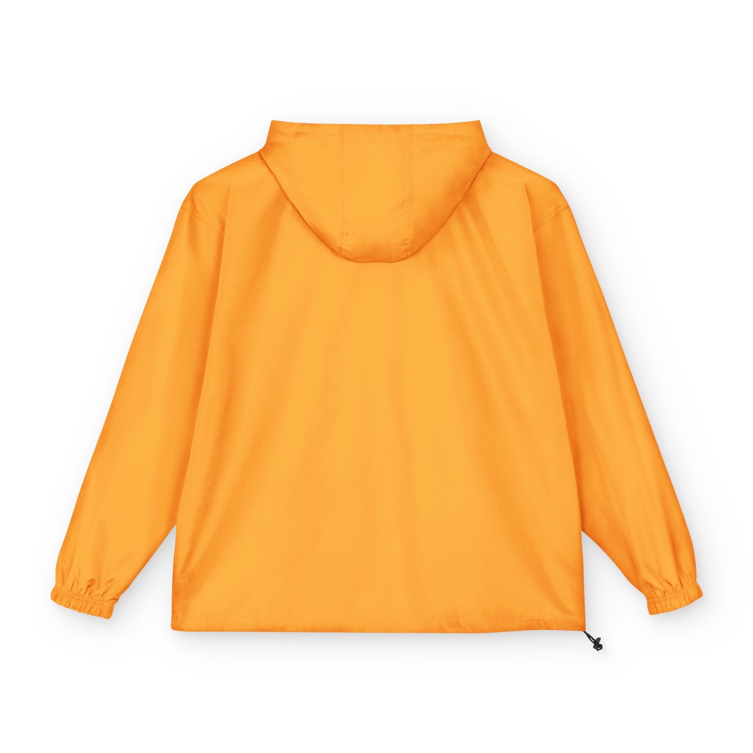 Orange Packable Anorak Jacket with Floral Chest Patch