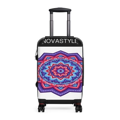 Mandala Travel Suitcase – Colorful Boho Carry-On Luggage