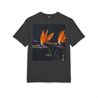 Floral &amp; Nightscape Graphic Tee — Bird of Paradise Photo Print
