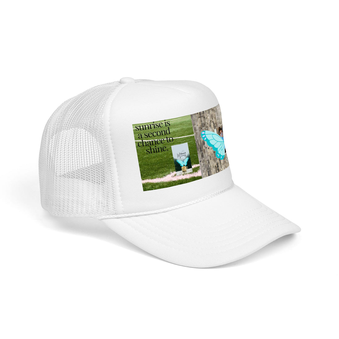 Custom Design Cap | Butterfly Nature Photo Print Snapback Hat