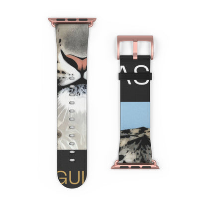 Cat Face Watch Band — Cute Printed Strap for Apple Watch