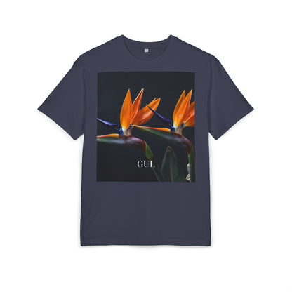 Floral &amp; Nightscape Graphic Tee — Bird of Paradise Photo Print
