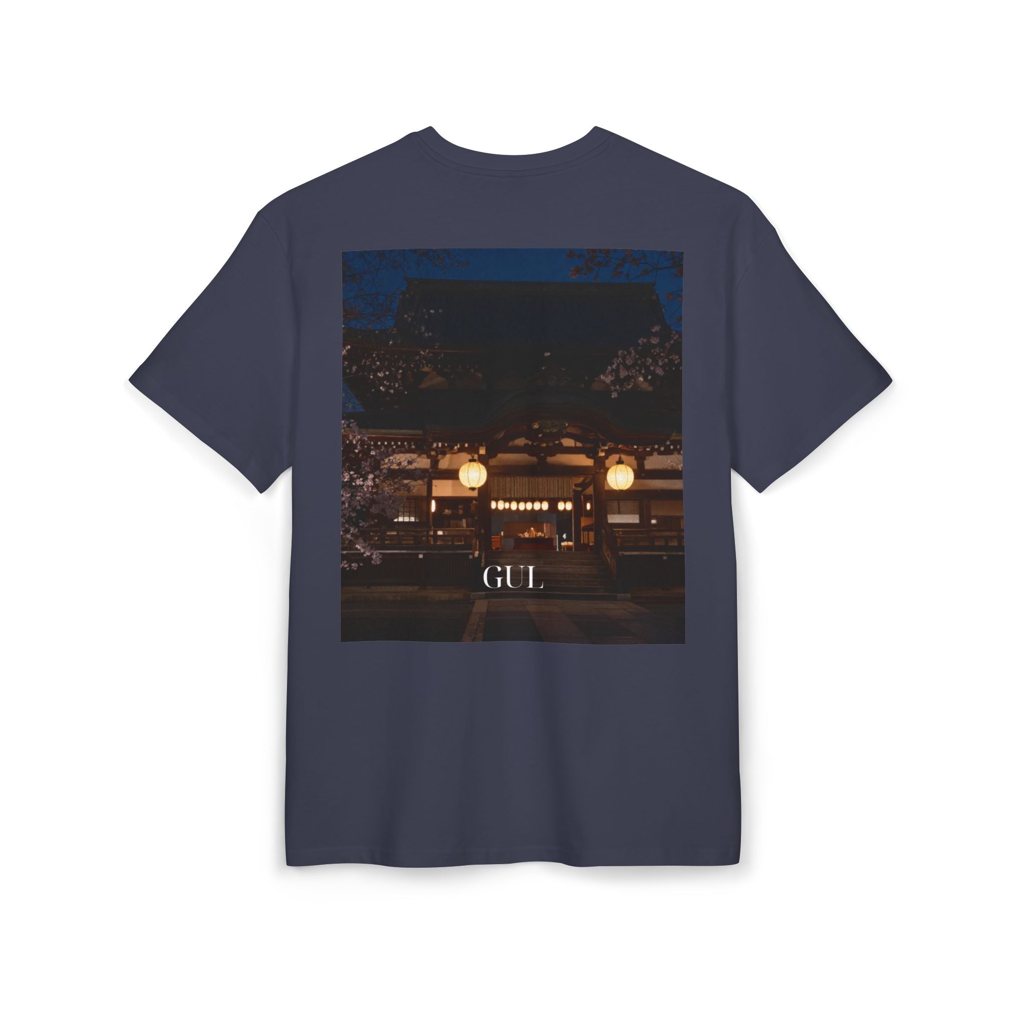 Floral &amp; Nightscape Graphic Tee — Bird of Paradise Photo Print