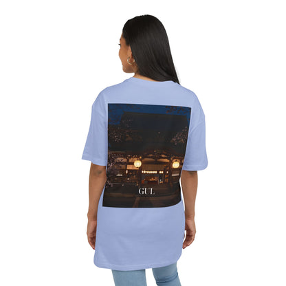 Floral &amp; Nightscape Graphic Tee — Bird of Paradise Photo Print