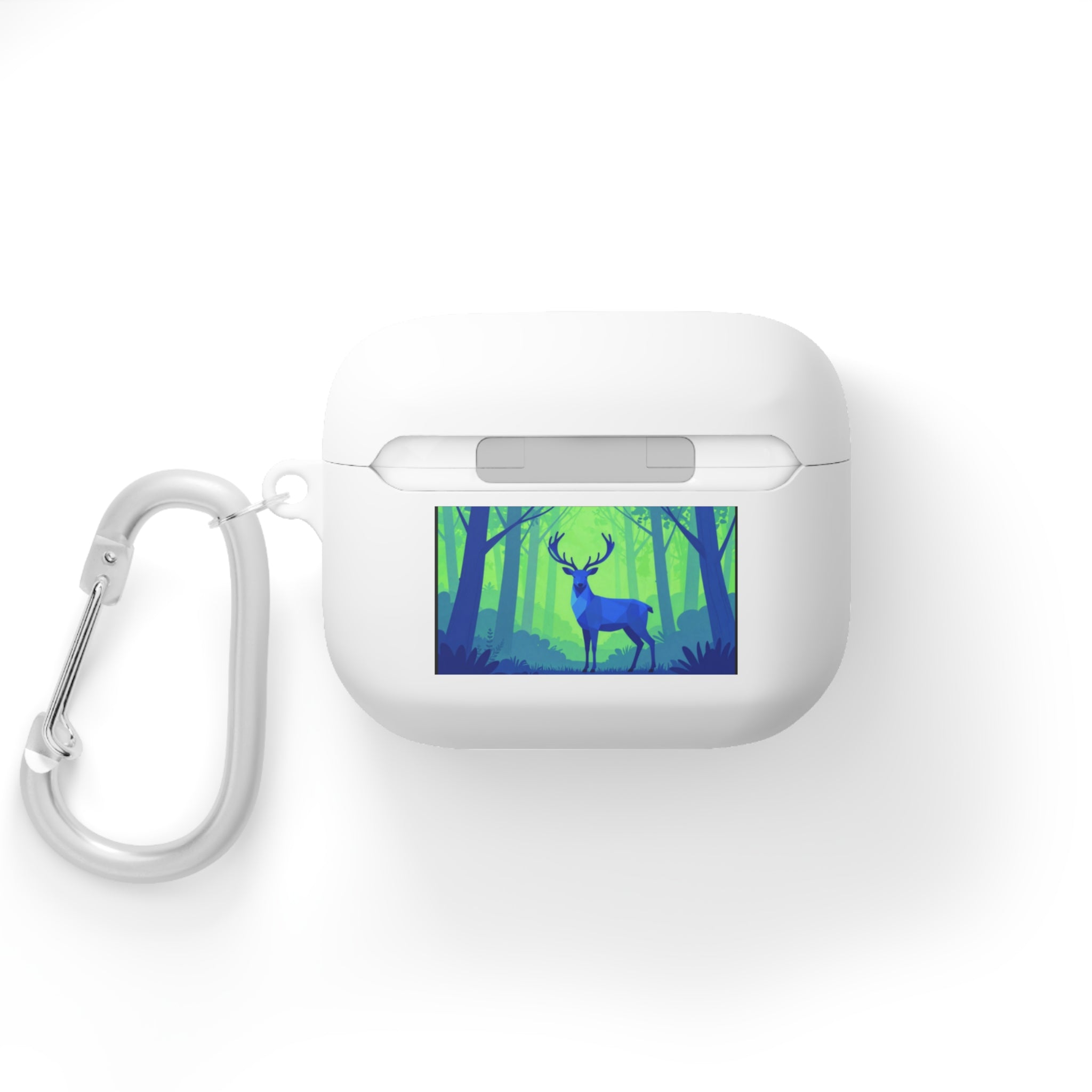 AirPods Case — Retro Sunset Van &amp; Forest Deer Prints