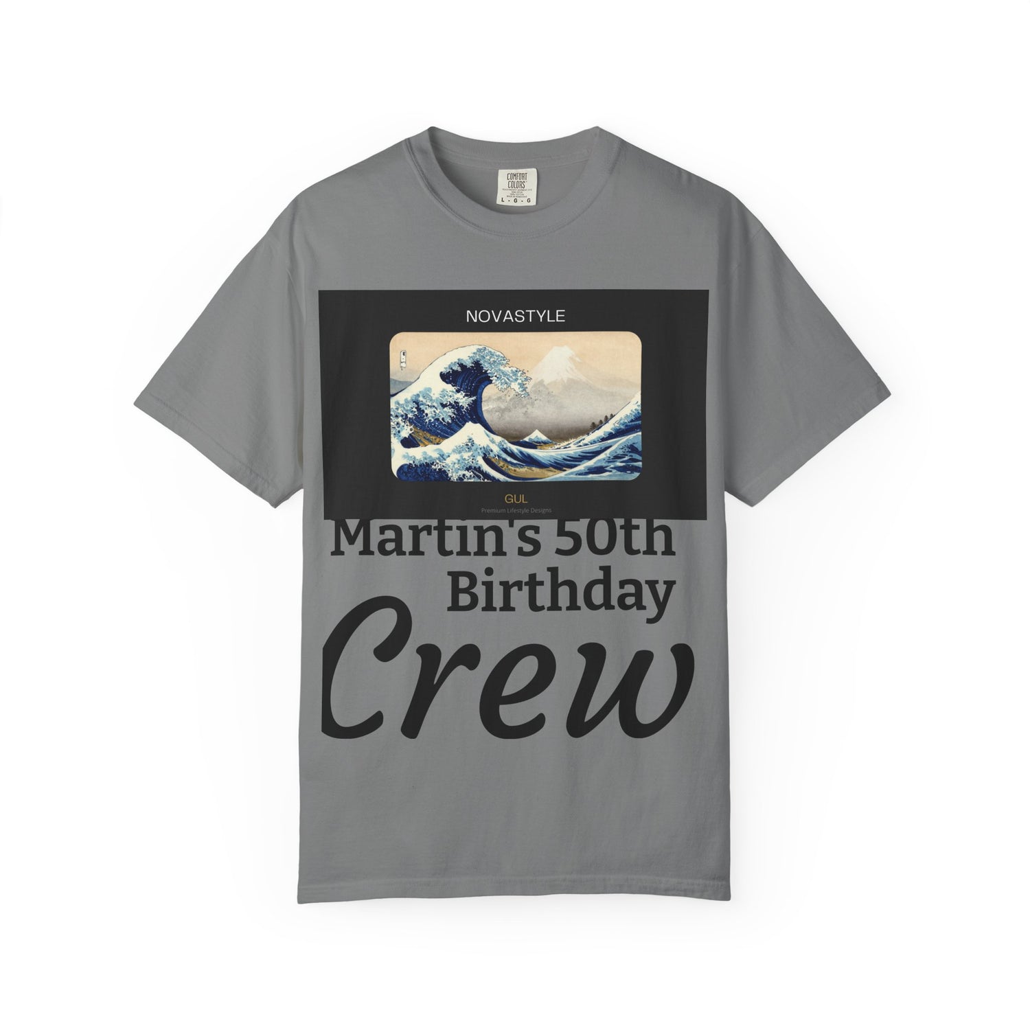 Birthday Crew T-Shirt — "Martin&