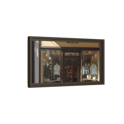 Framed Matte Canvas Print — Boutique Shopfront Photography
