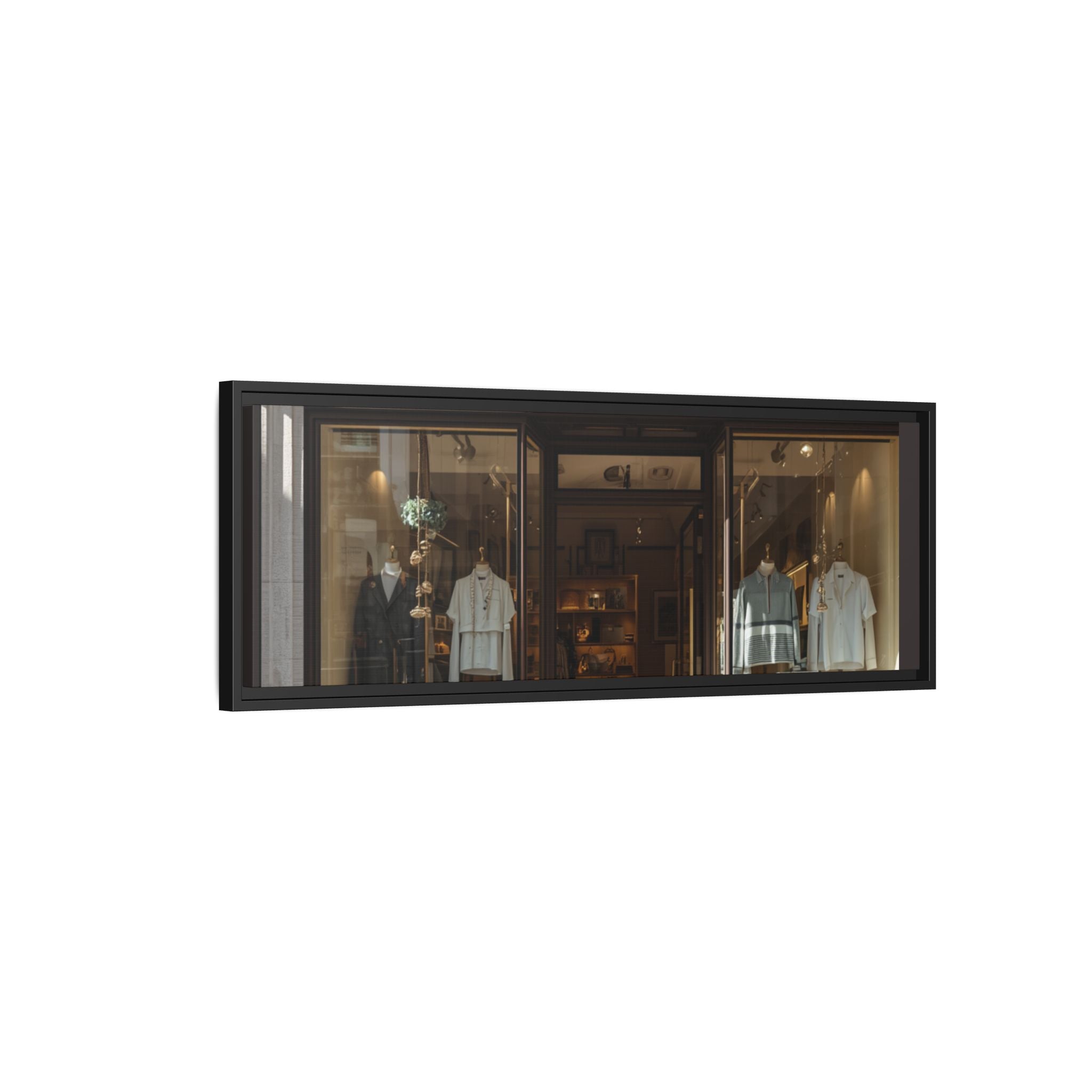 Framed Matte Canvas Print — Boutique Shopfront Photography