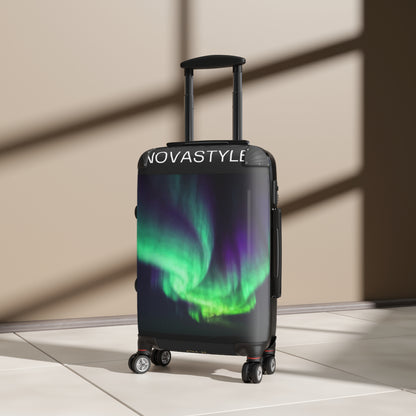 Aurora Sky Carry-On Suitcase — Northern Lights Travel Luggage