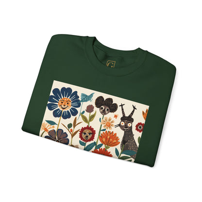 Floral Garden Crewneck Sweatshirt
