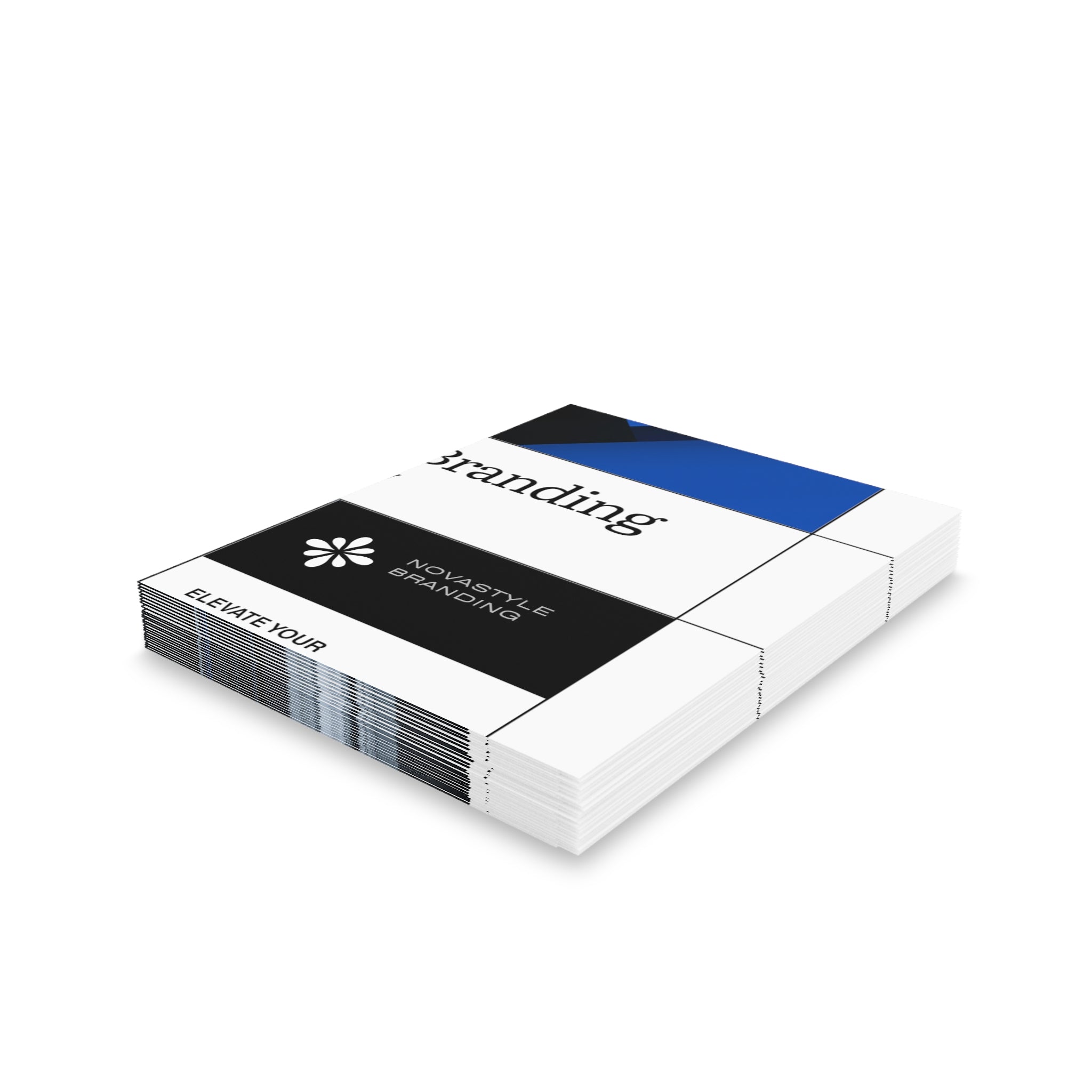 Branding Greeting Cards Set — Blank Business Note Cards (8/16/24 pcs)
