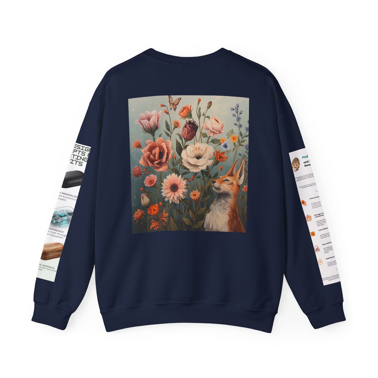 Floral Garden Crewneck Sweatshirt