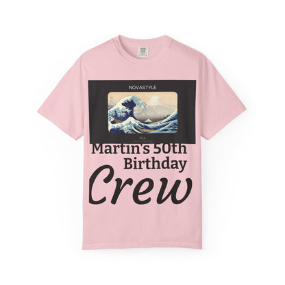 Birthday Crew T-Shirt — "Martin&