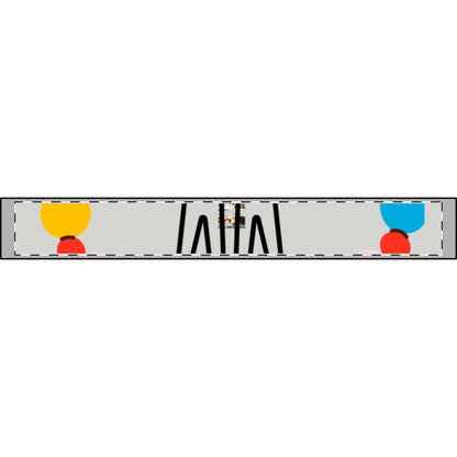 Personalized Engraved Leather Bracelet with Beads — Custom Name or Message