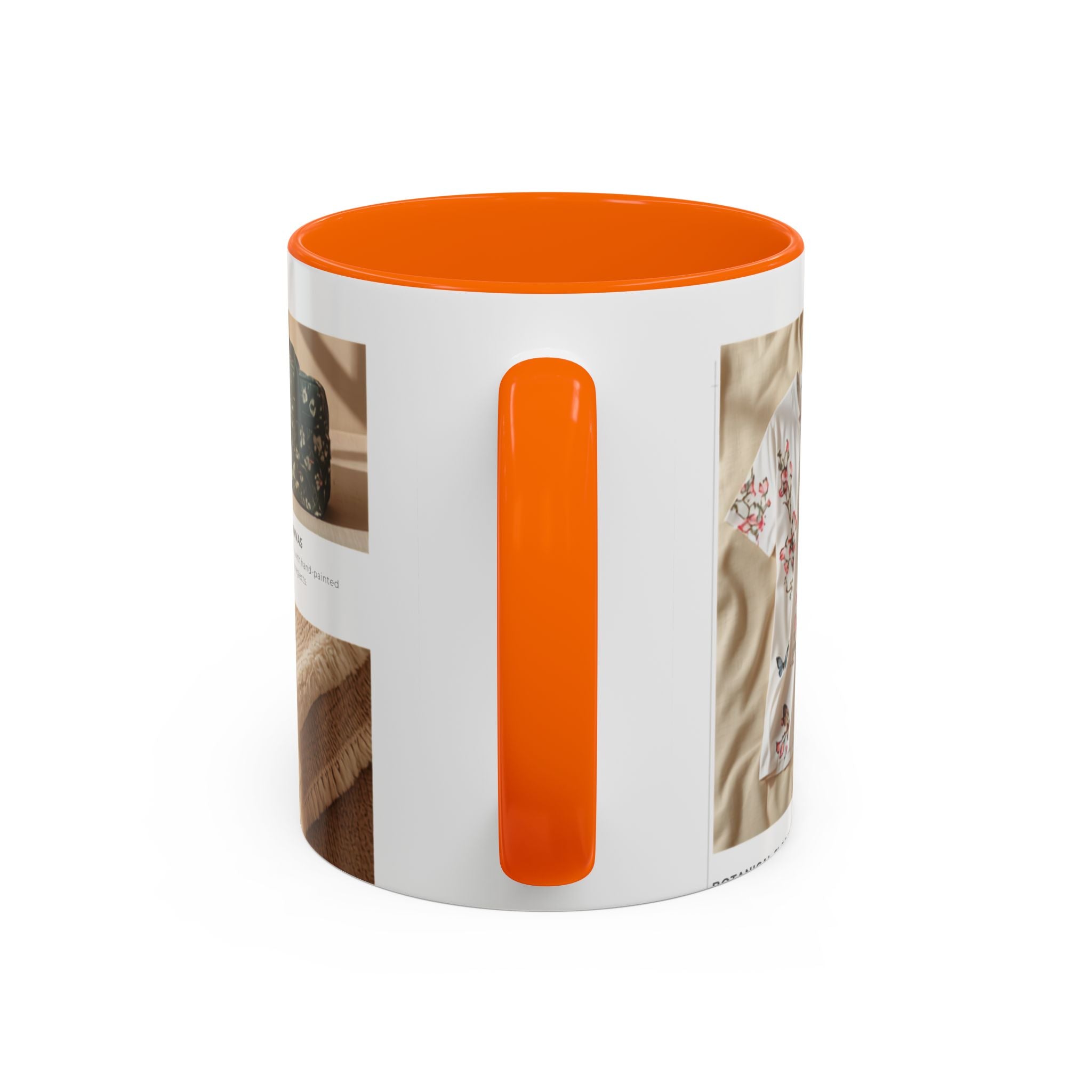 Butterfly Accent Coffee Mug — Blue Butterfly Collage 11/15oz