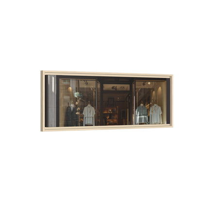 Framed Matte Canvas Print — Boutique Shopfront Photography