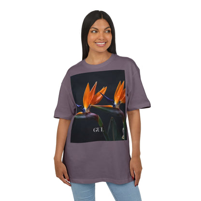 Floral &amp; Nightscape Graphic Tee — Bird of Paradise Photo Print