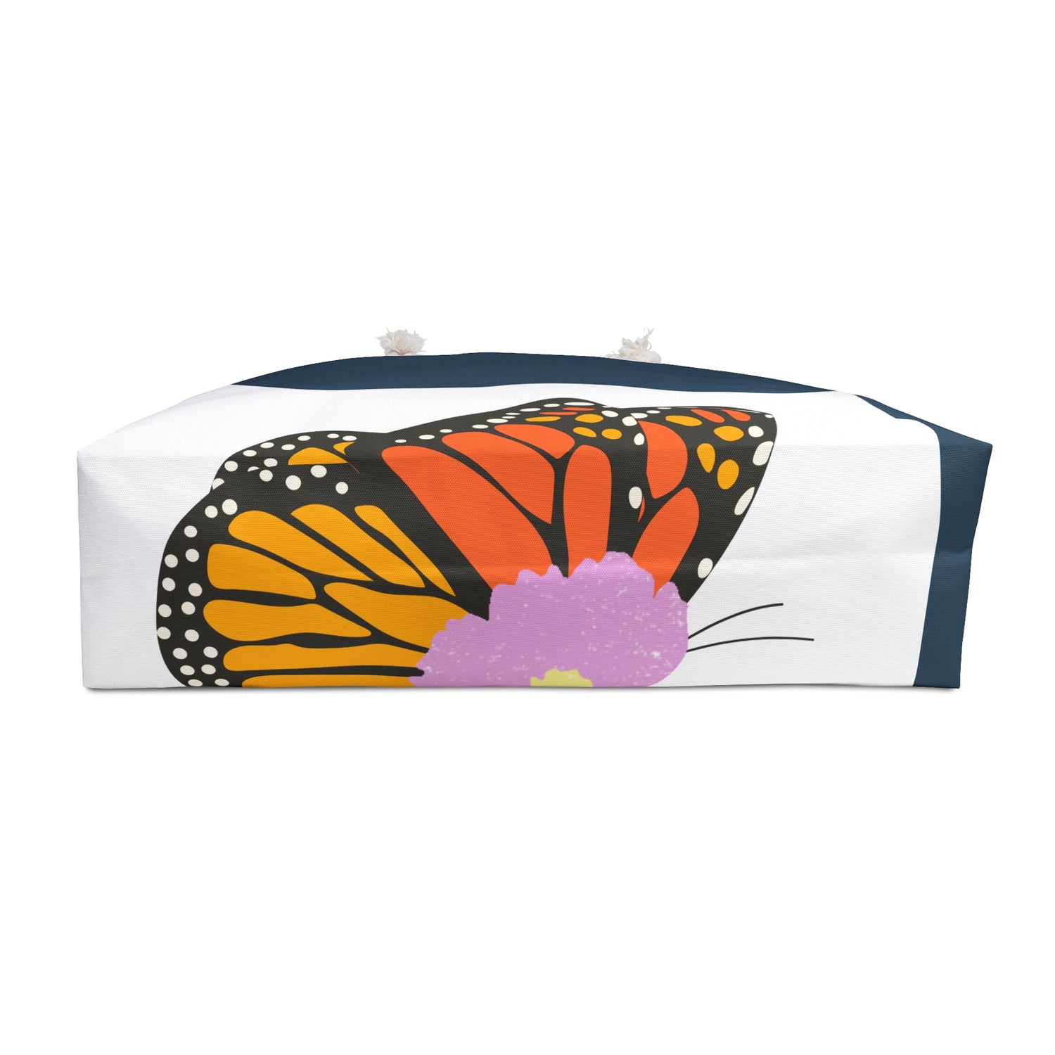 Monarch Butterfly Weekender Bag – Floral Travel Tote for Spring Getaways