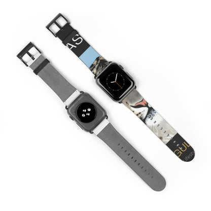 Cat Face Watch Band — Cute Printed Strap for Apple Watch