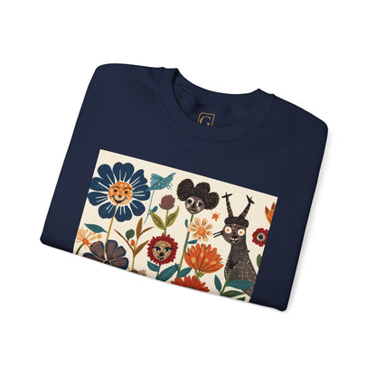 Floral Garden Crewneck Sweatshirt