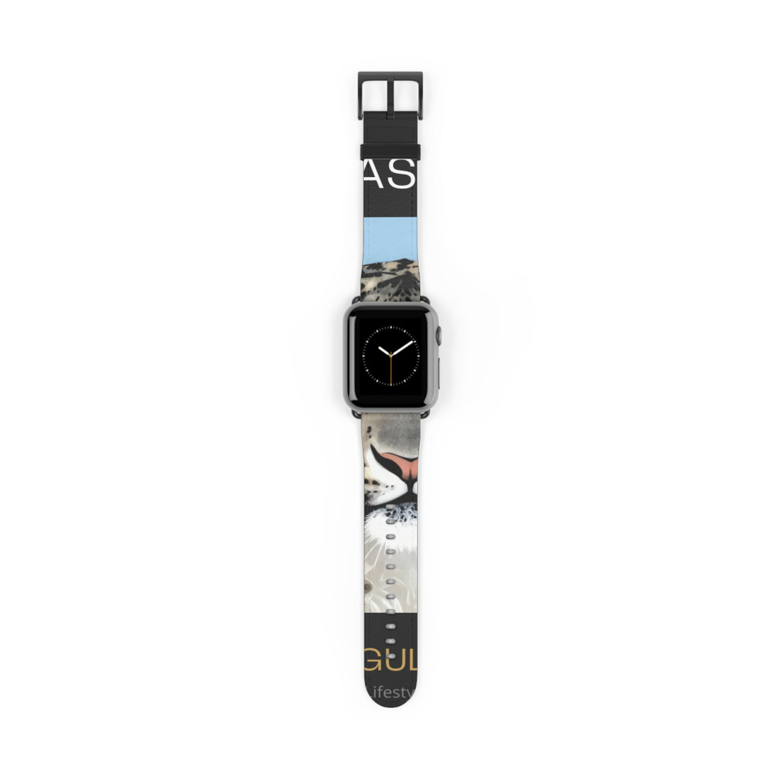 Cat Face Watch Band — Cute Printed Strap for Apple Watch