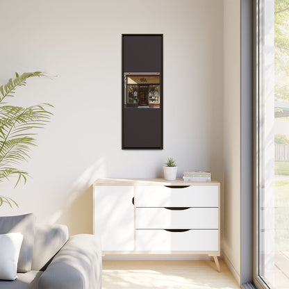 Framed Matte Canvas Print — Boutique Shopfront Photography