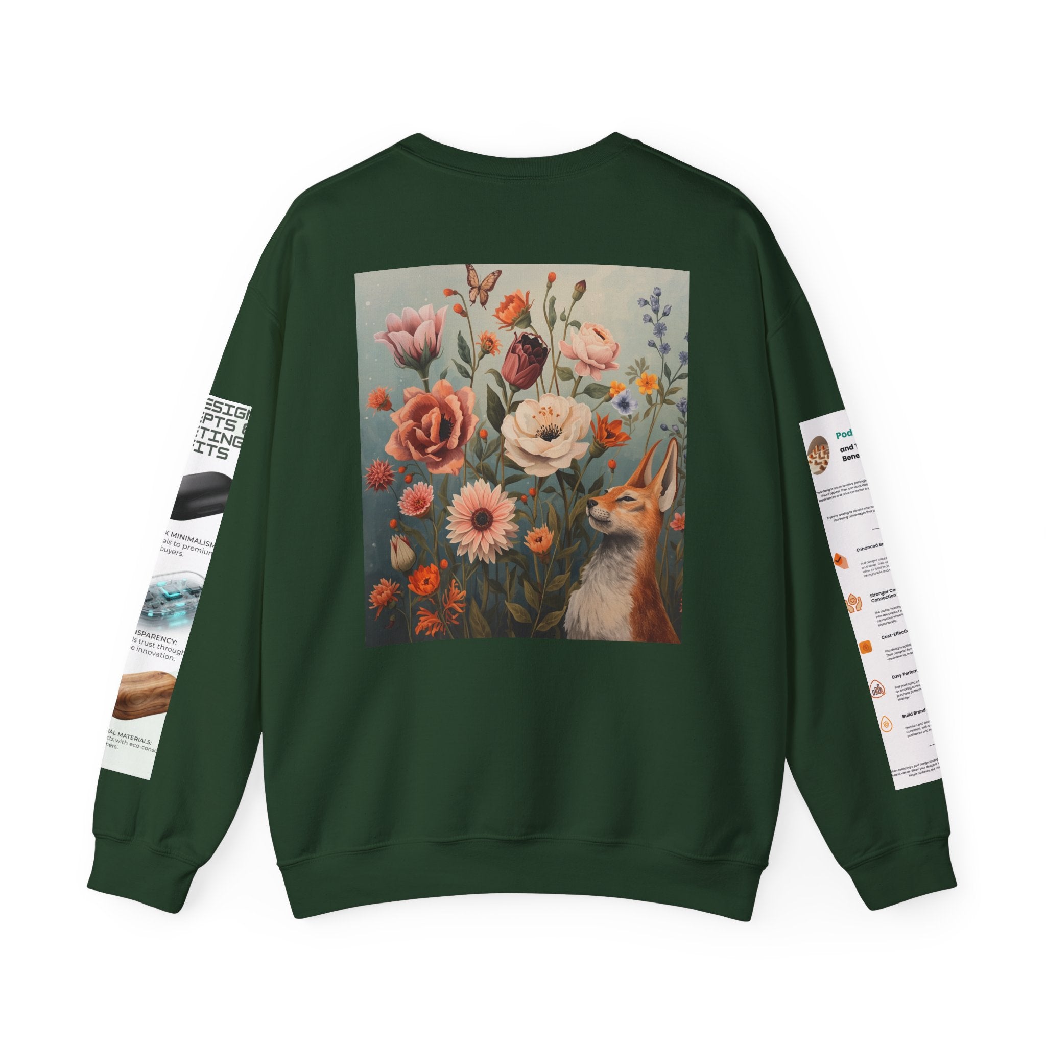 Floral Garden Crewneck Sweatshirt