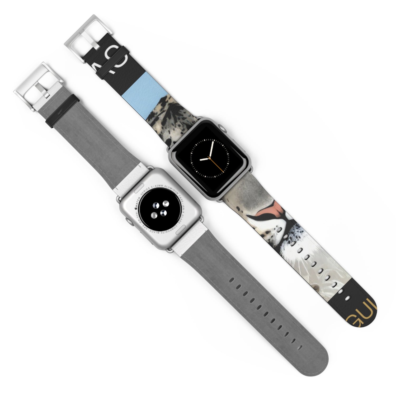 Cat Face Watch Band — Cute Printed Strap for Apple Watch