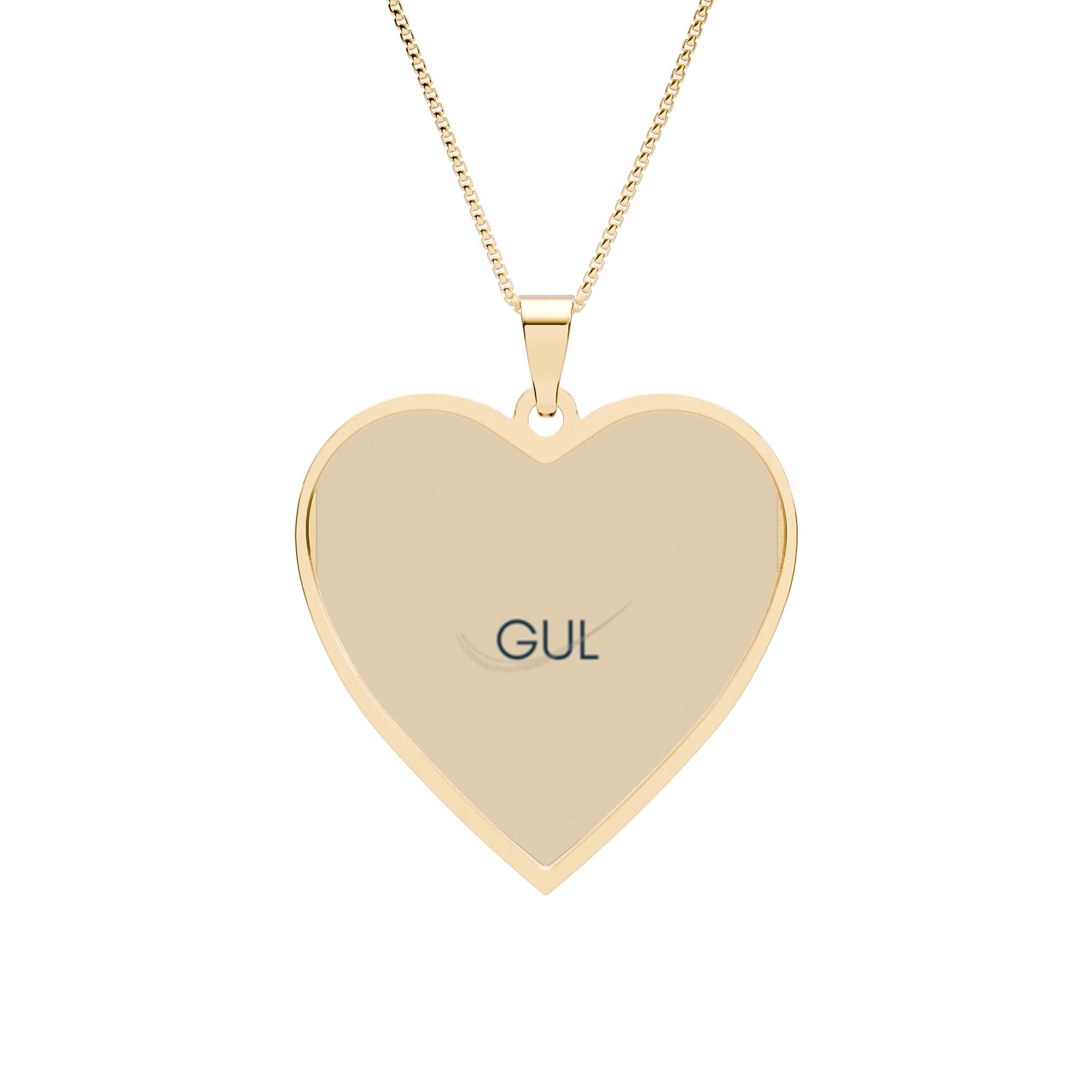 Heart Photo Pendant Necklace — Personalized Heart Frame Locket for Women, Memorial &amp; Gift