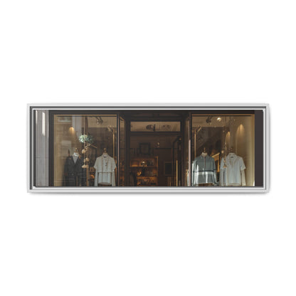 Framed Matte Canvas Print — Boutique Shopfront Photography
