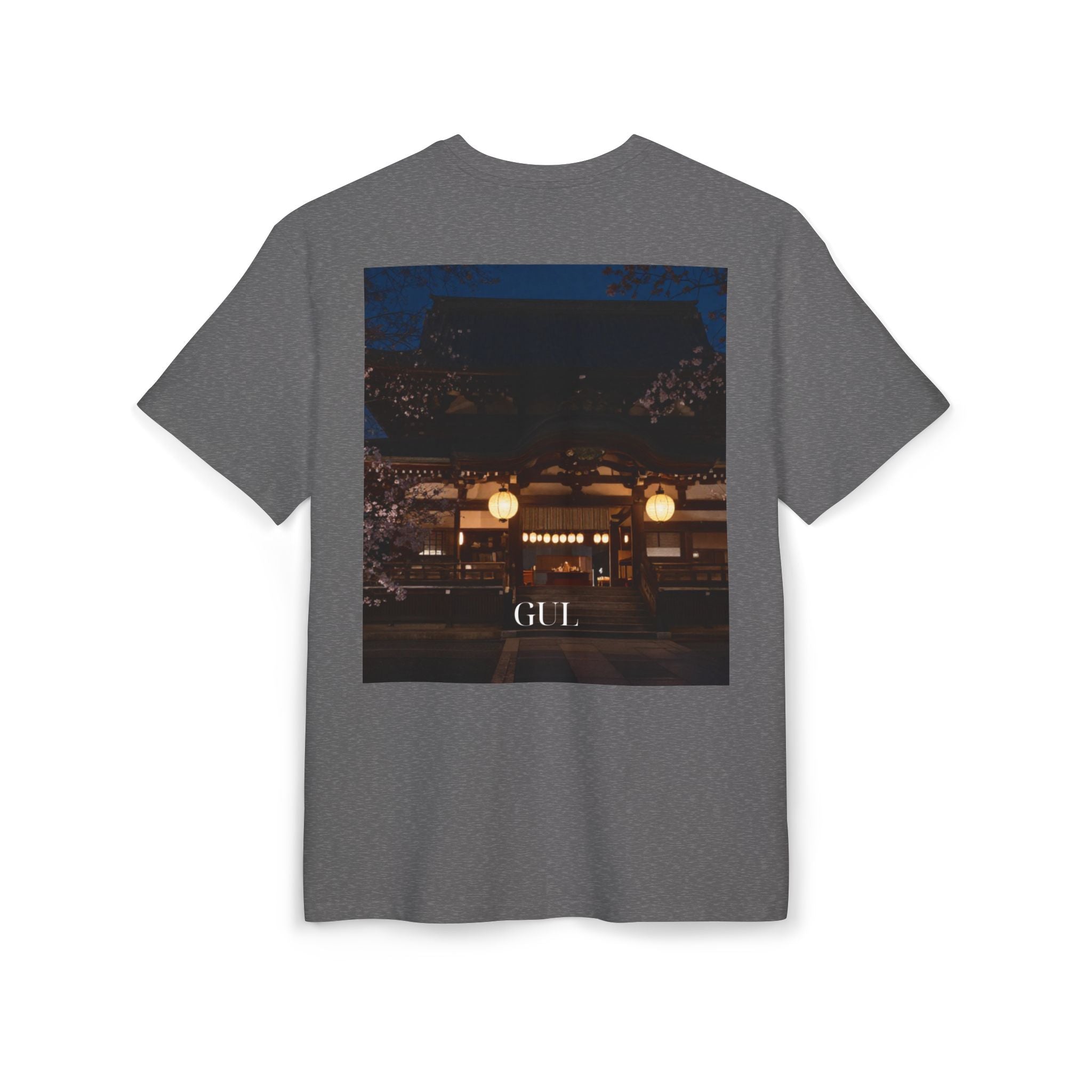Floral &amp; Nightscape Graphic Tee — Bird of Paradise Photo Print