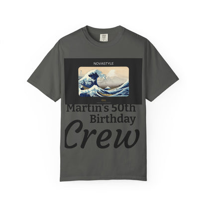 Birthday Crew T-Shirt — "Martin&